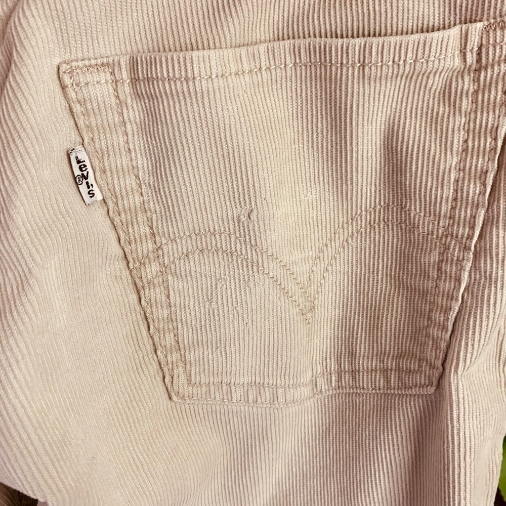Levi’s 511 Boys 18 Slim Corduroy Pants Cream 29x29 - Picture 9 of 15